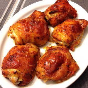 Chicken Thigh (Jerk, BBQ, Hot & Spicy, Garlic, Stewed, Honey)